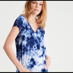 American eagle blue rye dye favorite T